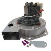 Breckwell Combustion Exhaust Blower Motor, Housing & Gaskets A-E-027