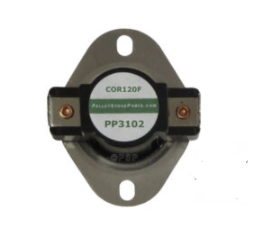 120F Low Limit Heat Sensor Fan Control Switch