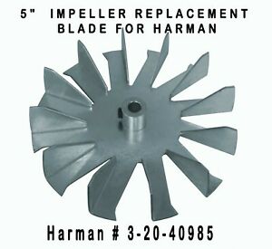 Harman Exhaust Combustion Motor Impeller 3-20-40985