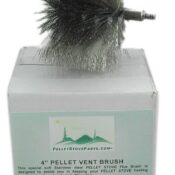 4" pellet vent brush